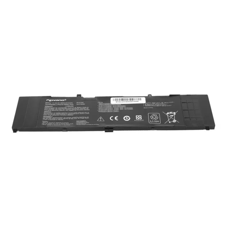 MOVANO Akumulators B31N1535 Asus Zenbook UX310UA UX410UA - 3900 mAh (44 Wh)