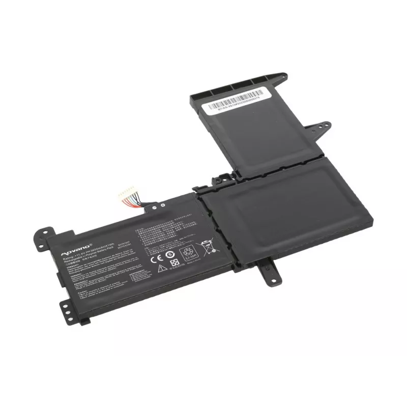MOVANO Akumulators B31N1637 priekš Asus VivoBook S15 S510 F510 - 3600 mAh (41 Wh)