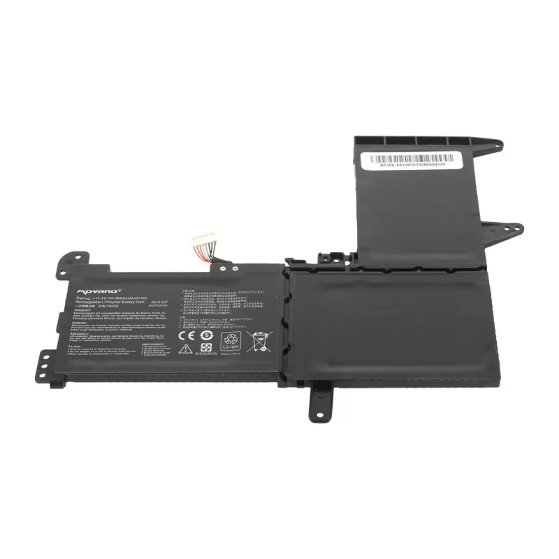 MOVANO Akumulators B31N1637 priekš Asus VivoBook S15 S510 F510 - 3600 mAh (41 Wh)