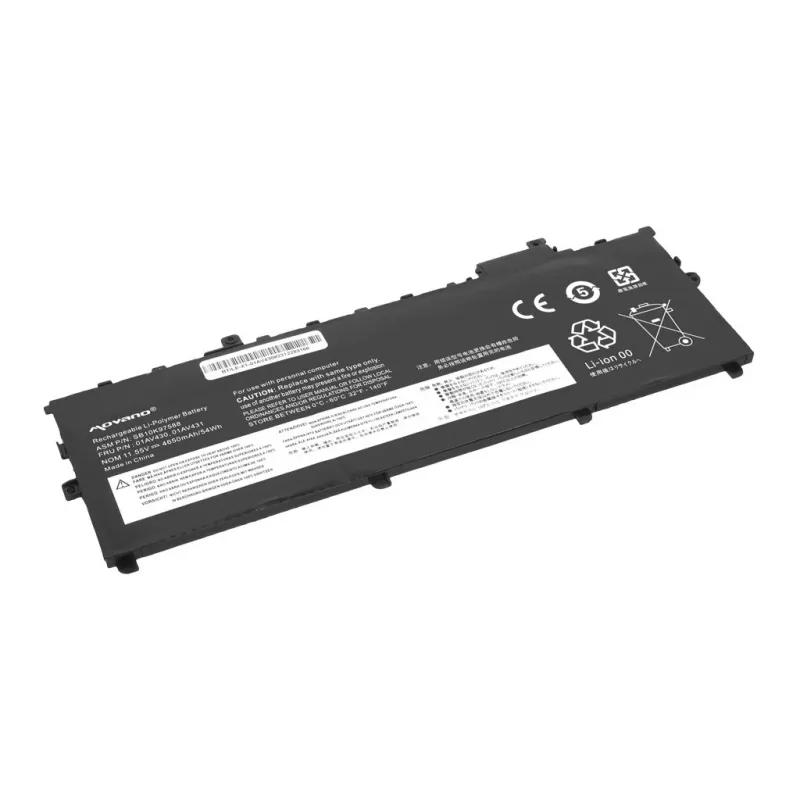 MOVANO Battery 01AV430 Lenovo ThinkPad X1 Carbon 5th Gen 6th Gen 2017 2018 - 4650 mAh (54 Wh)