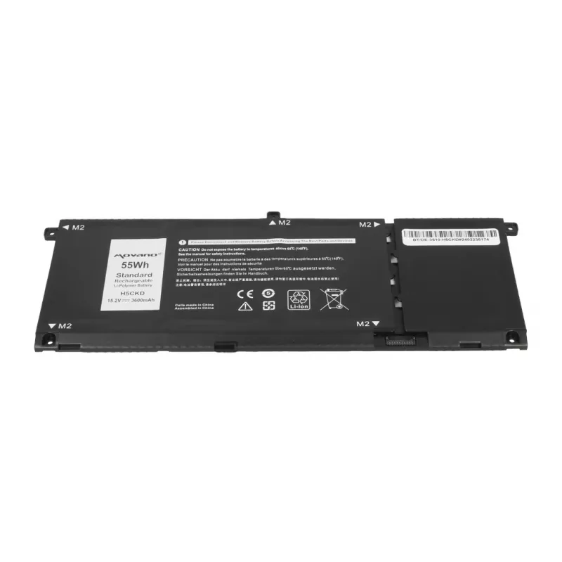 MOVANO Battery H5CKD Dell Inspiron 5400 5401 5402 5406 5501 5508 - 3600 mAh (55 Wh)
