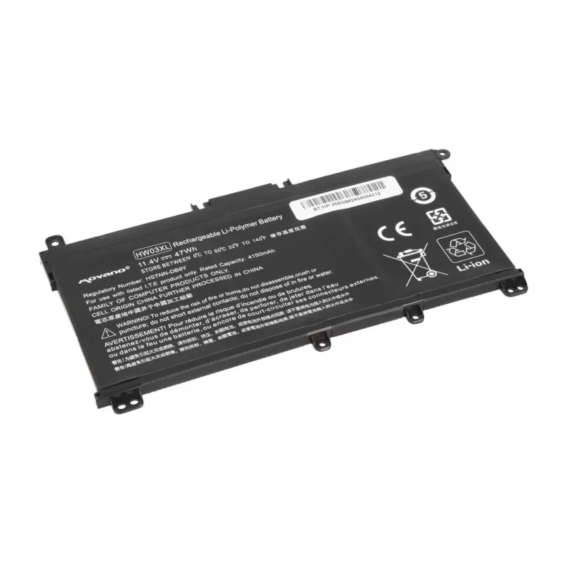 MOVANO Battery HW03XL for HP Pavilion 15-EG, 15-EH, 17-CN, 17-CP Series - 4150 mAh (47 Wh)