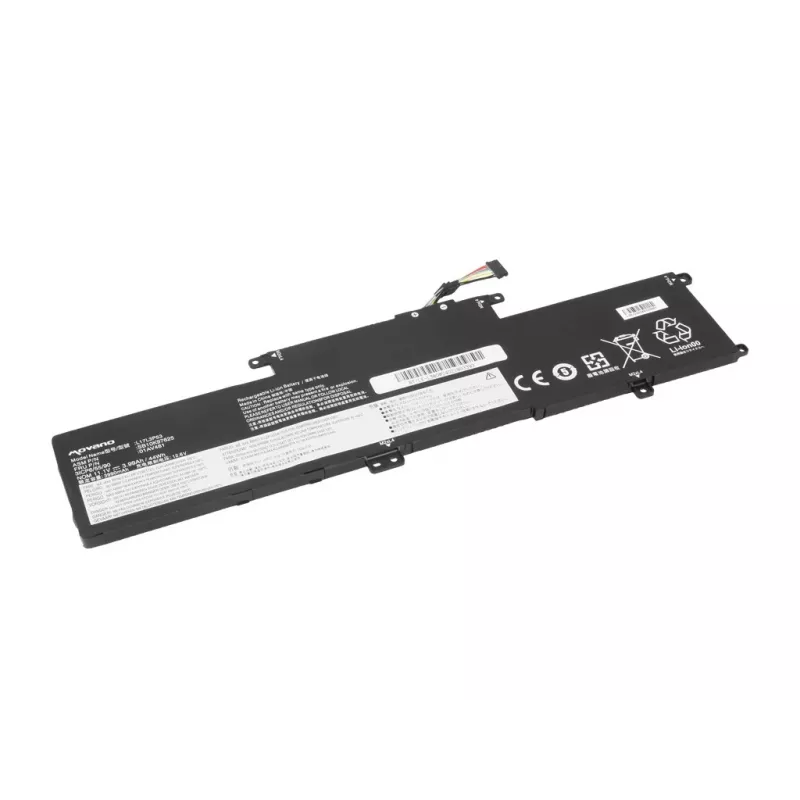 MOVANO Akumulators L17L3P53 Lenovo ThinkPad Yoga L380 L390 - 3990 mAh (44 Wh)