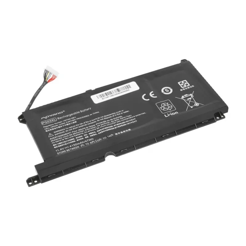 MOVANO Akumulators PG03XL HP 15-DH 15-EC 15-DK 16-A - 4150 mAh (47 Wh)