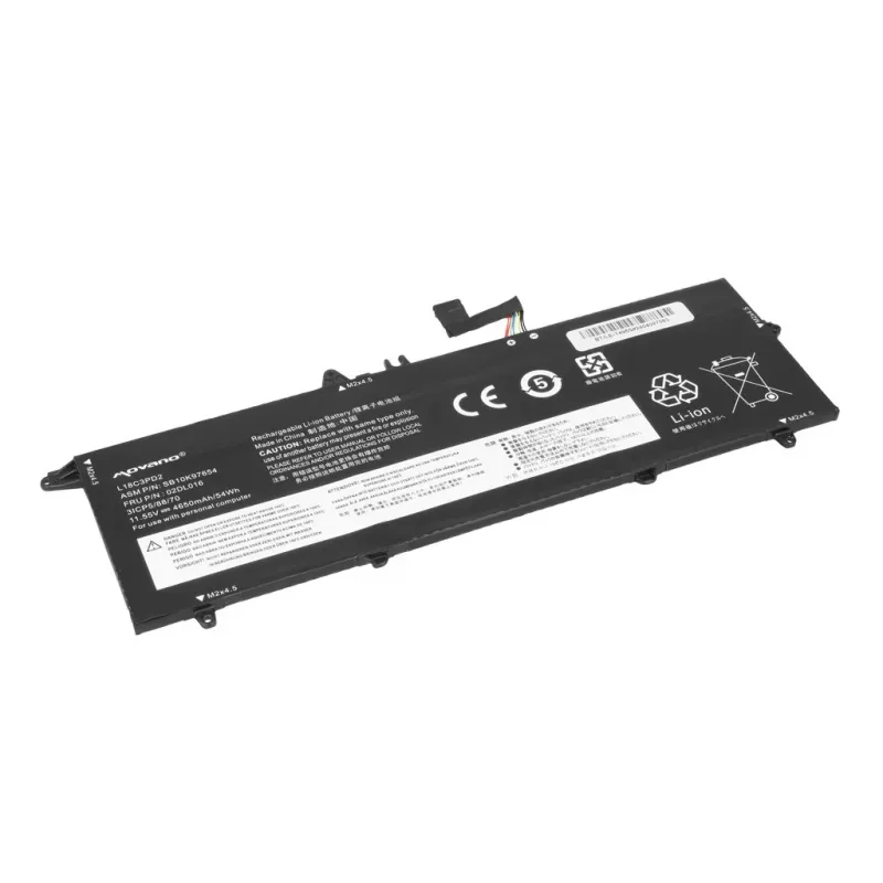 MOVANO Akumulators L18C3PD2 Lenovo ThinkPad T490s T495s T14s - 4650 mAh (54 Wh)