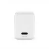 Crong Ultra Compact GaN USB-C 45W PD 3.0 PPS sienas lādētājs (balts)