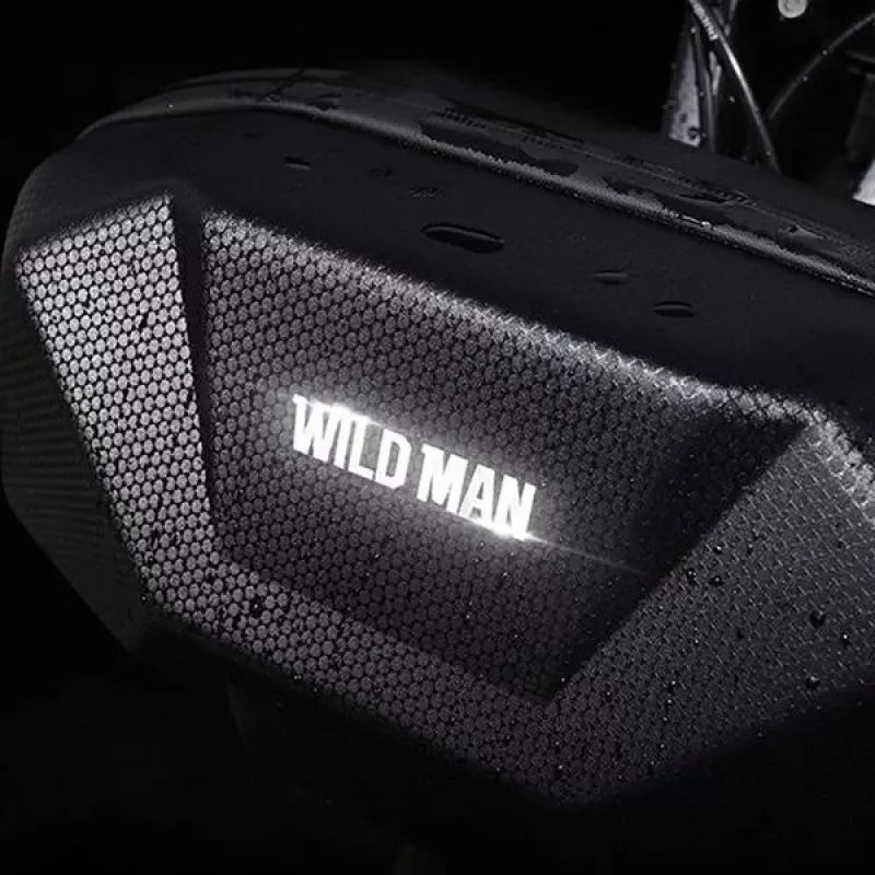 WILDMAN X9 3.5L Bicycle Frame Bag Black