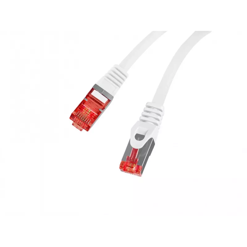 LANBERG Cat.6 S/FTP LSZH Patch Cable 20m White Fluke Passed