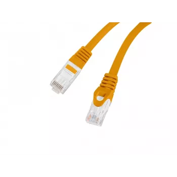LANBERG Cat.6 UTP LSZH Patch Cable 20m Orange Fluke Passed