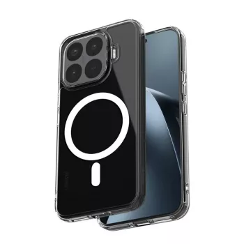 Crong Hybrid Clear Magnetic MagSafe Case for Xiaomi 13T 5G / 13T Pro 5G (Transparent)