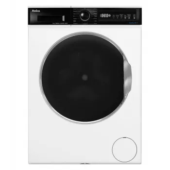 Amica WA3S712ALiSHB Šaurā brīvstāvošā veļas mazgājamā mašīna, 7 kg, 1200 apgr./min, Steam PowerPro, LogicDrive, 15 programmas, Balta