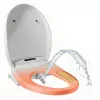 MEDIA-TECH Smart Toilet Seat MT5705 Electronic Bidet with Heated Seat, Warm Water Wash, Dryer, Deodorizer, Night Light, Remote Control