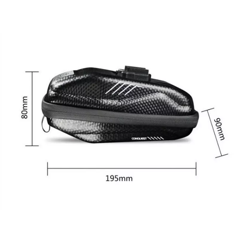 WILDMAN E7S XS Under-Seat Saddle Bag 1.2L Black