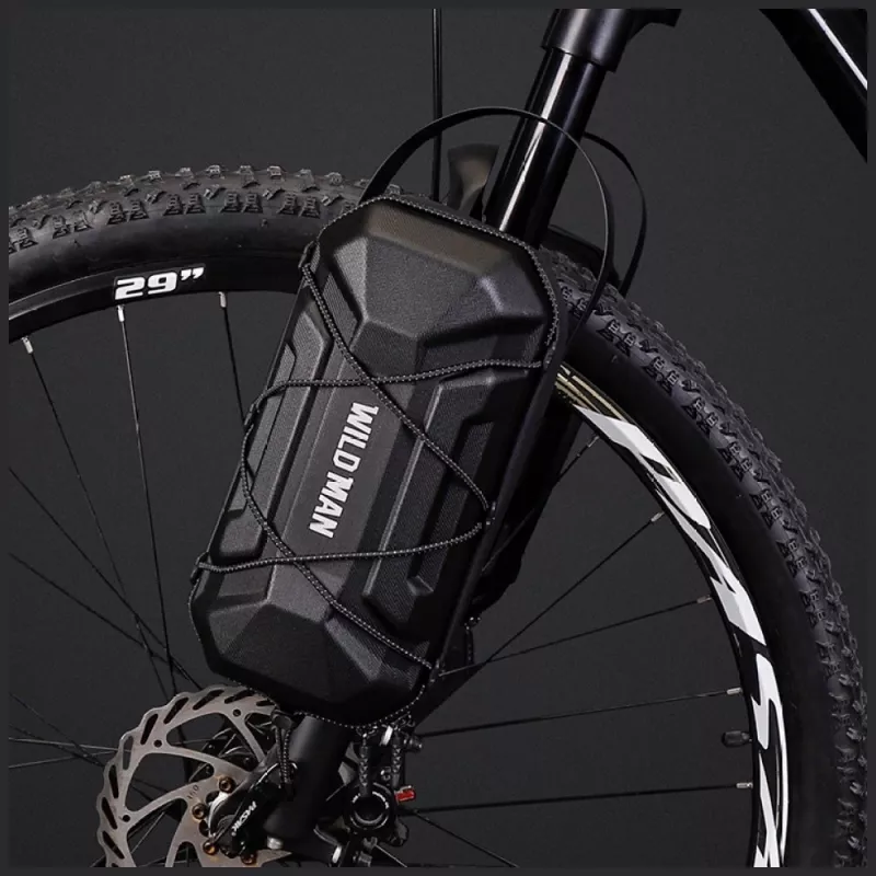 WILDMAN GD6XPlus Electric Scooter Handlebar Bag Frame Pannier Black