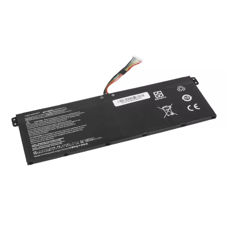 MOVANO Akumulators AP19B5L Acer Aspire 5 A515-43 Swift 3 SF314-42 Vero AV15-51 - 3400 mAh (52 Wh)