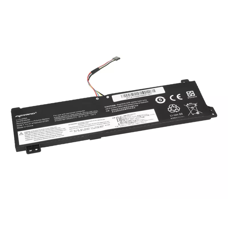MOVANO Battery L17L2PB3 for Lenovo V130-15IGM V330-15IKB V530-14IKB V530-15IKB - 4750 mAh (37 Wh)