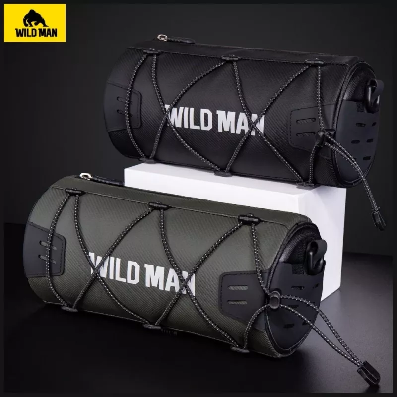 WILDMAN GX300 Bicycle Frame Bag 2L, Black