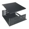 Vaddio Middle Atlantic 4U sienas stiprinājuma statīva korpuss - Melns - 19 inch