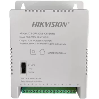 Hikvision DS-2FA1205-C8 Daudzkanālu SMPS 12V 5A 60V barošanas bloks