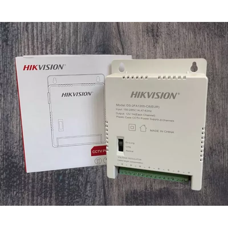 Hikvision DS-2FA1205-C8 Daudzkanālu SMPS 12V 5A 60V barošanas bloks