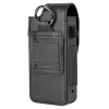 Ulefone Armor 26 Ultra Premium PU Ādas Atloka Maks Maciņš ar Karšu Slotiem un Statīvu - Melns