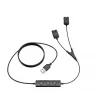 Yealink USB/QD Trainer Cable for YHS Series (USB to QD) - Black