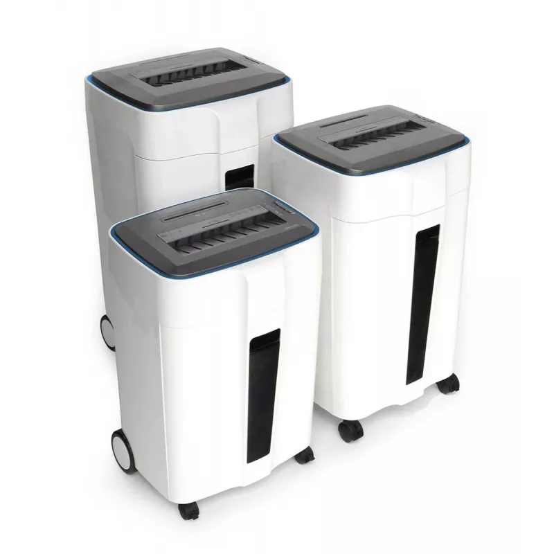 WALLNER Shredder HD-300 C4 Cross-Cut Paper Shredder, 8 Sheets, 15 L, Black