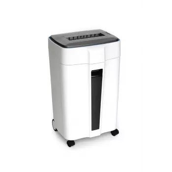 WALLNER Shredder HD-300 C2 Cross-Cut Paper Shredder, 10 Sheets, 21 L, Black