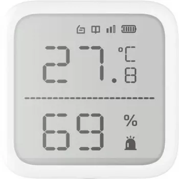 Hikvision DS-PDTPH-E-WE AX PRO Temperatūras un mitruma sensors