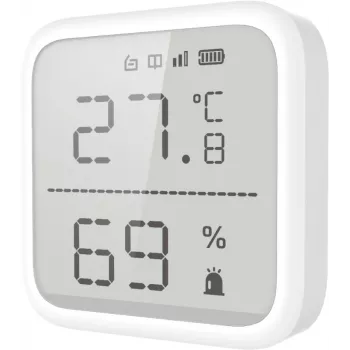 Hikvision DS-PDTPH-E-WE AX PRO Temperatūras un mitruma sensors