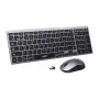 UGREEN MK552 Bezvadu tastatūras un peles komplekts - Melns