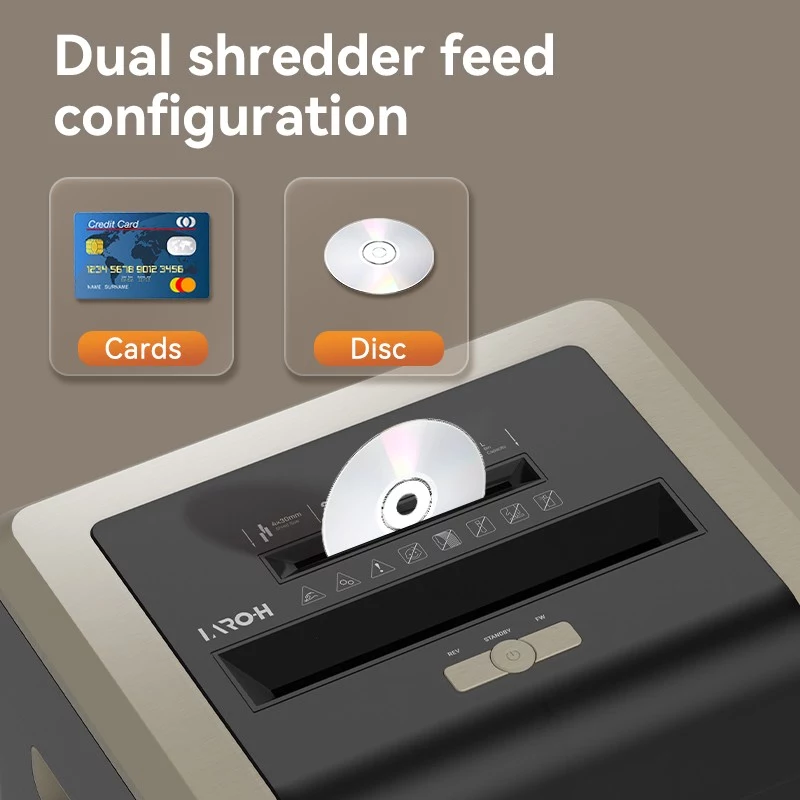 Deli ET099 Cross-Cut Paper Shredder, 10-Sheet, 15L, P-4 Security