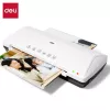 DELI Office Laminator ET102 A4 - Karstā un aukstā, 2 veltņi, 250 mm/min, Melns