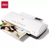 DELI Office Laminator ET105 A3 - Karstā un aukstā laminēšana, 2 veltņi, 125 mikroni