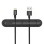 UGREEN 4-Slot Cable Management Clip (2 Pack) - Black
