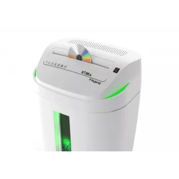 KOBRA Hybrid S4 Cross Cut Shredder, P-4, 10 Sheets, 20 L, White/Anthracite