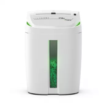 Kobra Hybrid C4 Cross Cut Shredder, P-4, 10-12 Sheets, 27L, Black