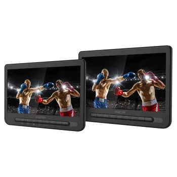 SENCOR SPV 7105 DUAL DVD 2x10 inches LCD Car Headrest Monitor