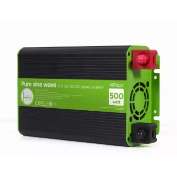 Gembird 12V uz 230V tīra sinusoidālā viļņa invertors 500W