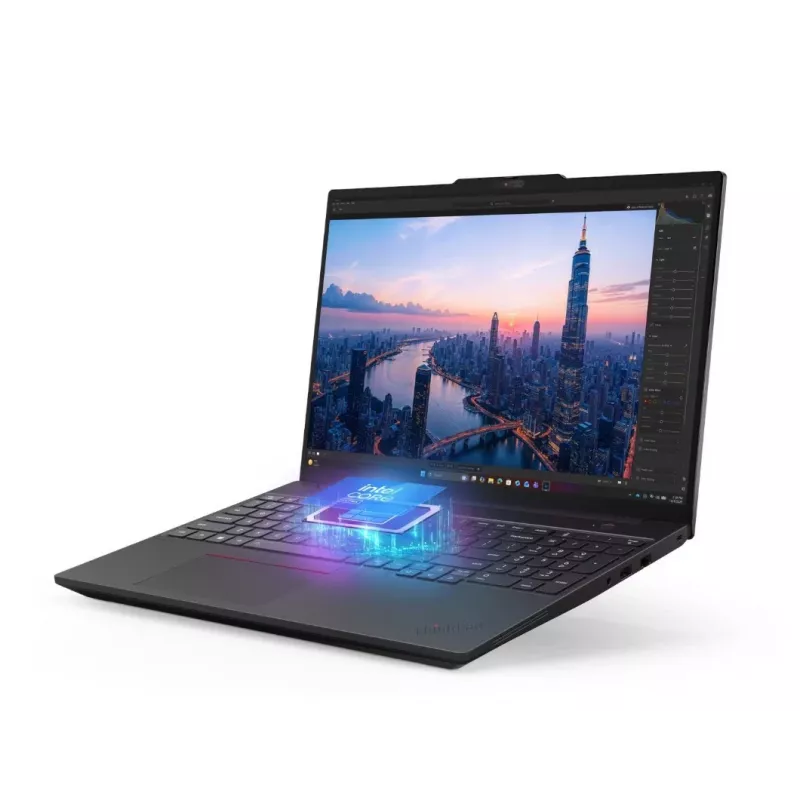 Lenovo ThinkPad T16 Gen 5 Ultrabook - Intel Core Ultra 5 325, 16GB RAM, 512GB SSD, 16.0 inch WUXGA IPS, Windows 11 Pro, Melns, 3 gadu Premier Support + CO2 kompensācija
