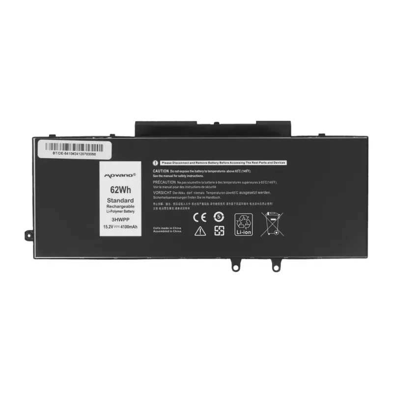 MITSU Battery 3HWPP Dell Latitude 5401 5410 5501 5510 - 4100 mAh (62 Wh)