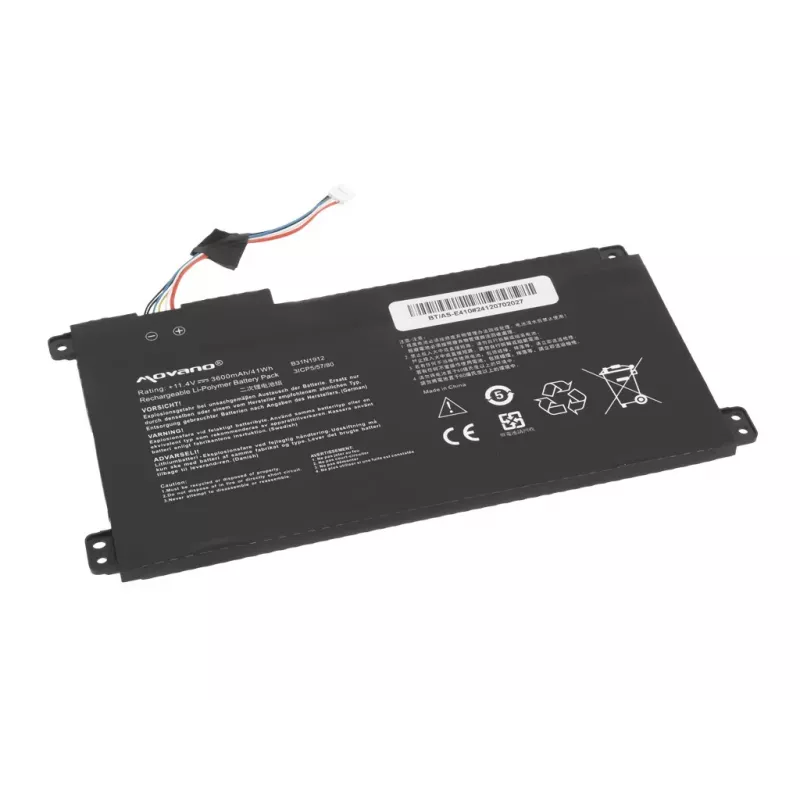 MITSU Akumulators B31N1912 C31N1912 priekš Asus E410MA L410MA - 3600 mAh (41 Wh)