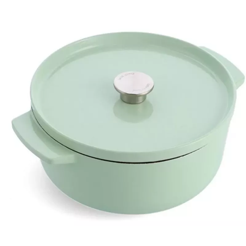 KitchenAid Dutch Oven Emaljēts Čuguns 26 cm, Pistāciju