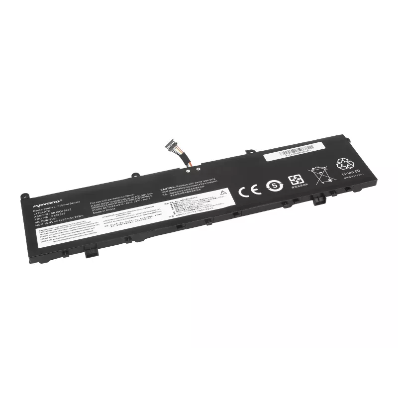 MOVANO Battery L17C4P72 L17M4P72 for Lenovo ThinkPad P1 X1 Extreme 1st 2nd Gen 01AY969 - 4960 mAh (76 Wh)