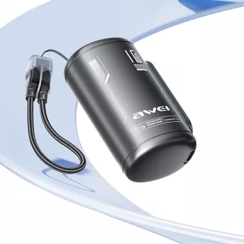 AWEI WP-117 Power Bank 10000mAh 22.5W 3C2xUSB-C Melns
