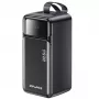 AWEI PA-106 Power Bank 50000mAh 22.5W PD 3xUSB-C Melns