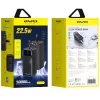 AWEI PA-107 Power Bank 50000mAh 22.5W PD 3xUSB Melns