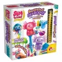 LISCIANI Slumi Squishy Pens - Asortētas novitātes lodīšu pildspalvas ar stresa mazināšanas virsotni, melna tinte, 0,7 mm vidējs gals, iepakojumā 1 gab.