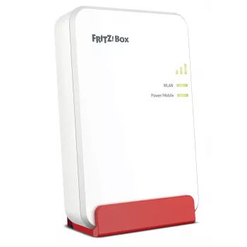 FRITZ!Box 6860 5G v2 5G/4G mobilais maršrutētājs ar Wi-Fi 6 divjoslu, Gigabit LAN, DECT bāzes staciju