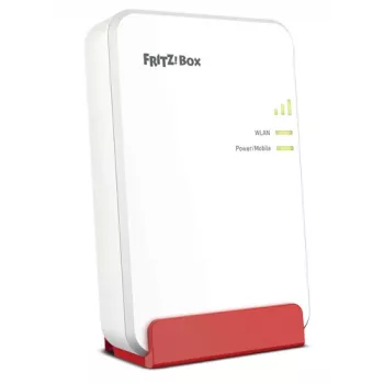 FRITZ!Box 6860 5G v2 5G/4G mobilais maršrutētājs ar Wi-Fi 6 divjoslu, Gigabit LAN, DECT bāzes staciju